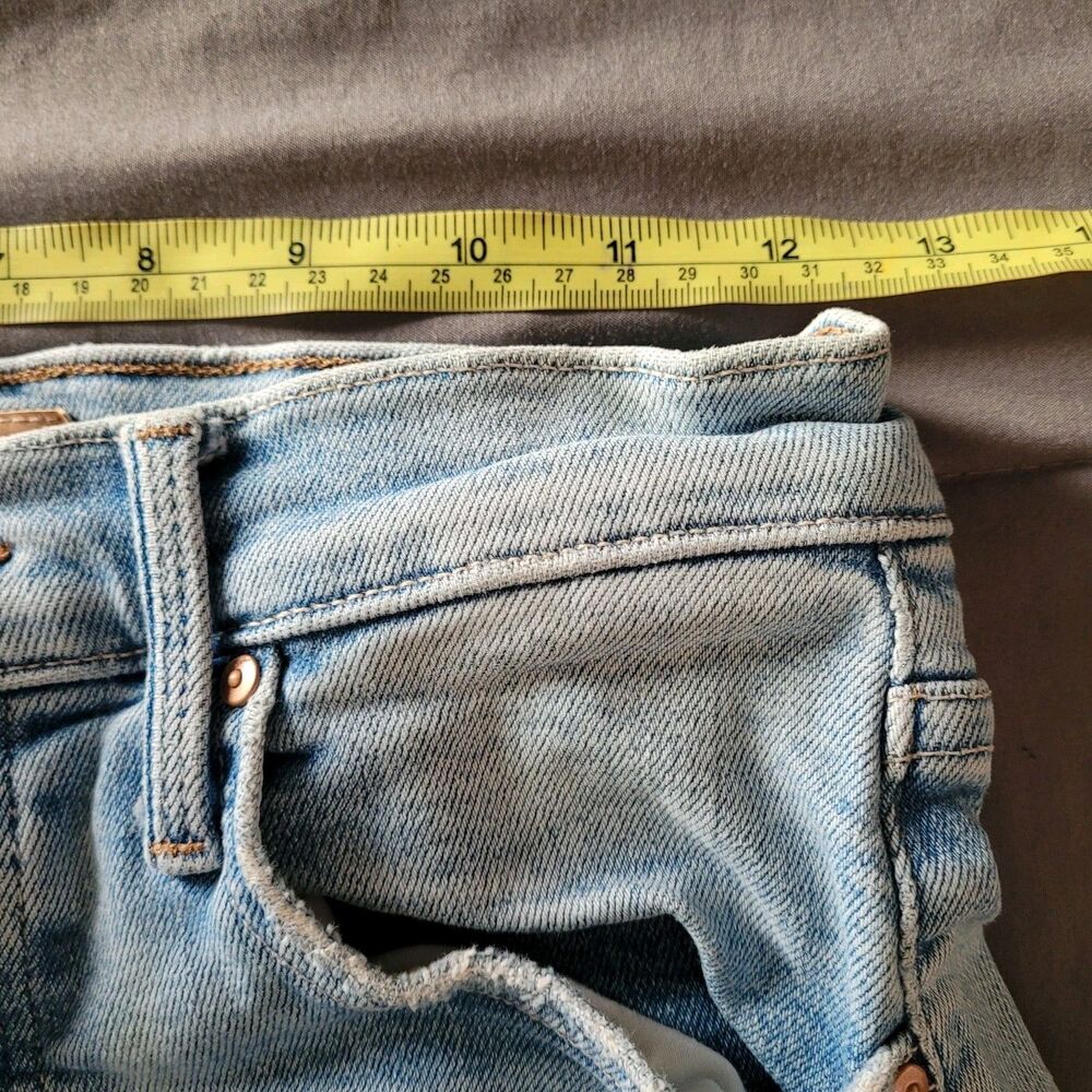 Mother The Tomcat Skimp California Cruiser Straight Leg Jeans Size 26 Flaw Stain - Picture 7 of 11